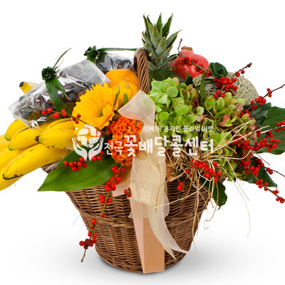 과일꽃바구니B