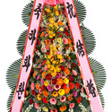 축하3단화환 (최고급형)