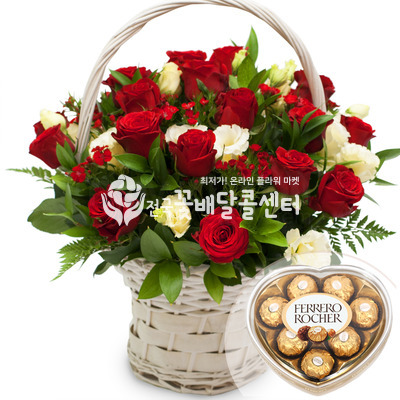 장미혼합바구니