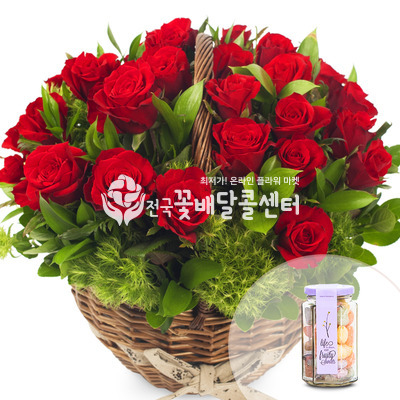 [화]빨간장미사탕