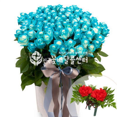 파랑장미바구니1