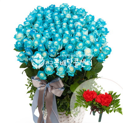 파랑장미바구니2