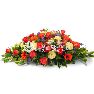 장미꽃사방화