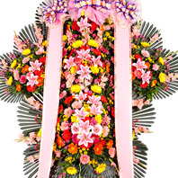 축하5단화환 (럭셔리)